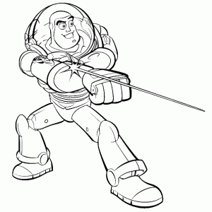 Buzz Lightyear Ausmalbild