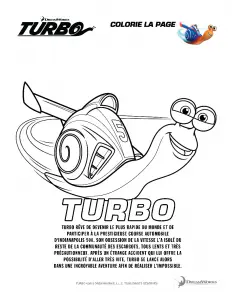 Turbo Ausmalbilder Für Kinder