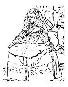 Velázquez Ausmalbilder Zum Ausdrucken Für Kinder
