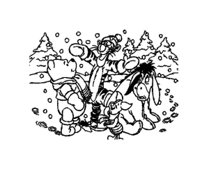 Ausmalbilder Von Winnie The Pooh Zum Ausmalen Für Kinder