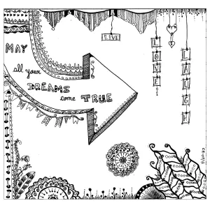 Originalzeichnung, Die Die Zentangle Methode Anwendet.