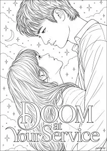 为你 doomed 服务. 《灭亡走进我家门》系列海报（粉丝艺术作品）