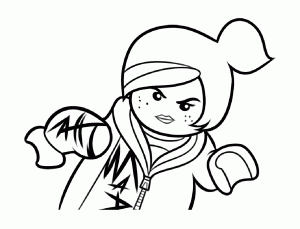 乐高大电影免费下载涂色画