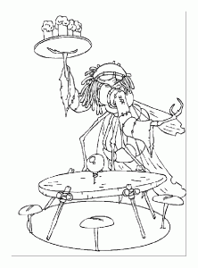 亚瑟和迷你王国免费下载涂色画