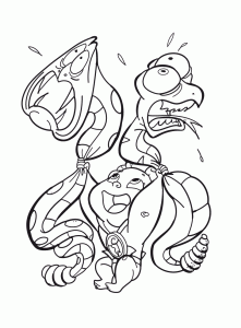 大力士赫拉克勒斯免费涂色下载