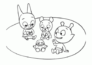 萨姆萨姆免费打印填色图画