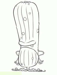 免费下载并涂色的《美食从天降》巨型肉丸风暴图画