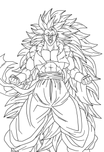 免费的 龙珠 儿童着色页下载