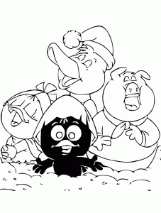 カリメロの塗り絵画像ダウンロード