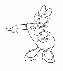 デイジーの画像をダウンロードして塗り絵