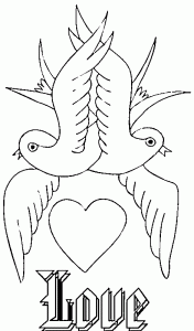 2羽の鳩と1つの心