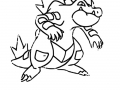 免费下载 ポケモン 着色页，适合儿童