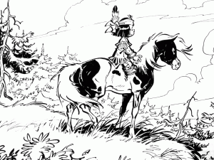 無料で印刷して塗れるヤカリの絵