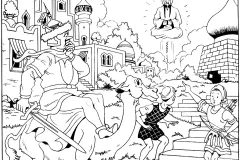 书籍和漫画 着色页打印