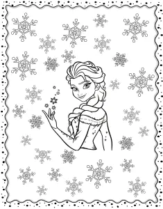 冰雪奇缘》：艾莎