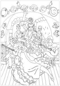 西班牙的弗拉门戈舞