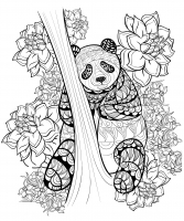 印刷して塗れる動物のぬりえイラスト