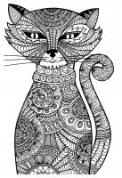 印刷して塗れる動物のぬりえイラスト
