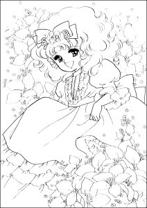 キャンディとかわいいドレス