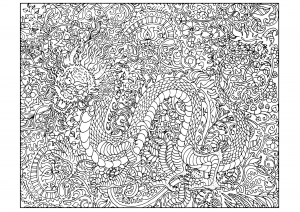 無料でダウンロードできるシンプルなドラゴンズのぬりえイラスト