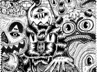 無料で印刷して塗れる分類不能のぬりえイラスト
