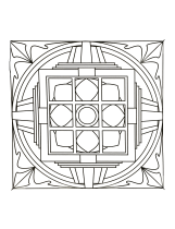 印刷用の- Mandalas (Kids)のぬりえイラスト