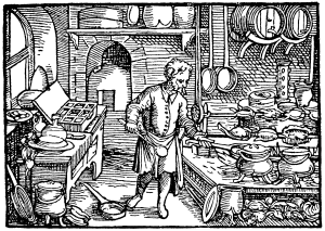 印刷して塗れるシンプルな中世のぬりえイラスト