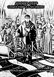 無料で印刷できる映画のポスターのぬりえイラスト