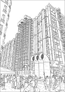 ポンピドゥー・センター - 都市建築と文化的生活