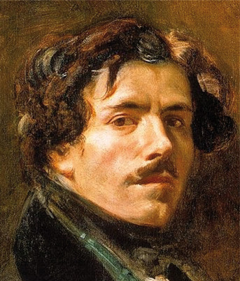 ぬりえページ eugene delacroix 大人向け印刷用
