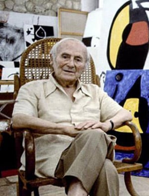 Joan Miro : Páginas para colorear para adultos y niños