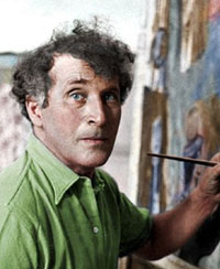 Marc Chagall : Desenhos para colorir para adultos e crianças