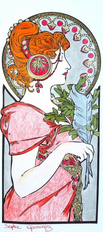 Creation by sophie-queuniez, coloring page from the gallery Creation by sophie-queuniez, coloring page from the gallery