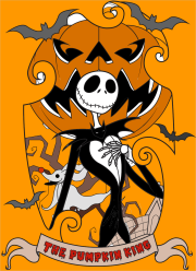 匿名 根据《Jack Skellington》创作