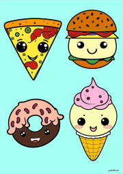 Creation by Anonymous from Kawaii-style food