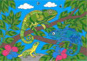 Werk von Anonym nach A Curious Encounter in the Tropics