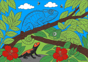 Werk von Anonym nach A Curious Encounter in the Tropics