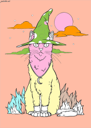 Werk von Anonym nach The magical cat