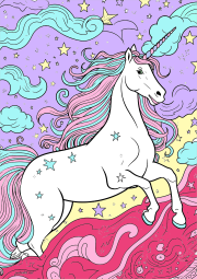Werk von Anonym nach Unicorn in the sky