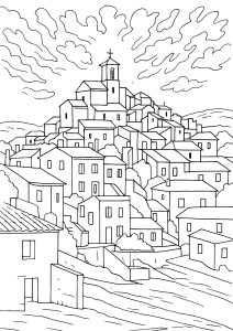 Printable coloring pages : France