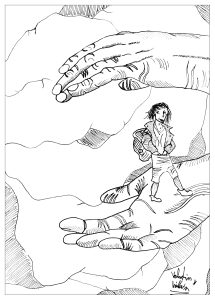 Printable coloring pages : Hand