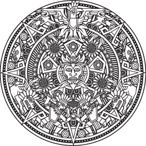 Printable coloring pages : Mask